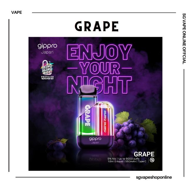 gippro-6000-puff-grape-disposable-vape-shop-singapore