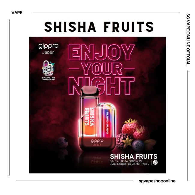 gippro-6000-puff-shisha-fruits-disposable-vape-shop-singapore