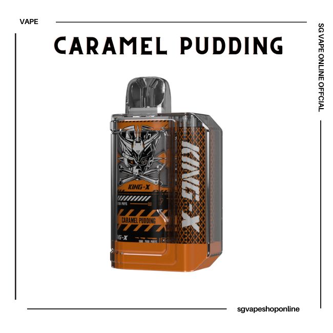 king-x-7500-puff-caramel-pudding-disposable-vape-shop-singapore