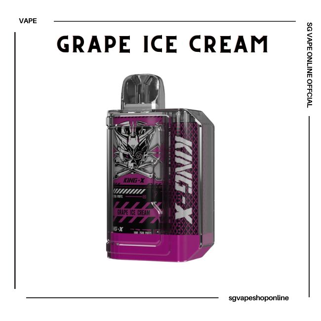 king-x-7500-puff-grape-ice-cream-disposable-vape-shop-singapore