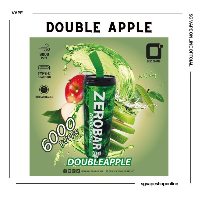 zero-bar-6000-puff-double-apple-disposable-vape-shop-singapore