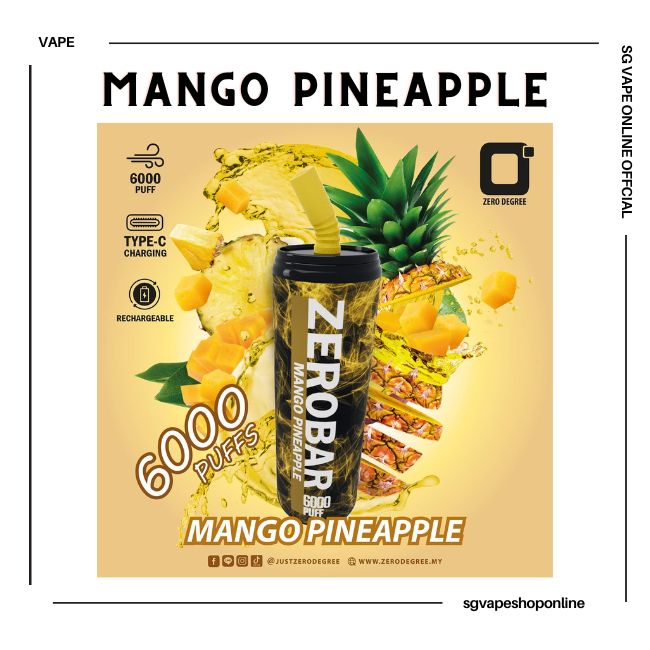 zero-bar-6000-puff-mango-pineapple-disposable-vape-shop-singapore
