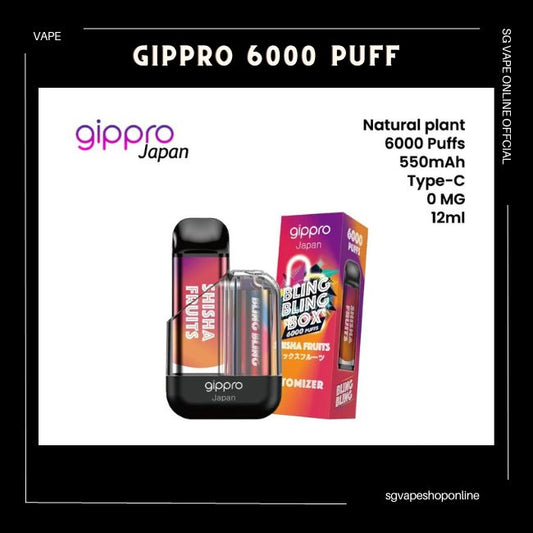 gippro-6000-puff-disposable-vape-shop-singapore-same-day-delivery