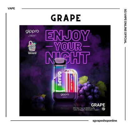 gippro-6000-puff-grape-disposable-vape-shop-singapore