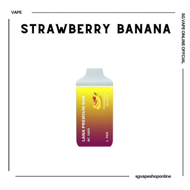 lana-premium-bar-5800-puff-strawberry-banana-disposable-vape-shop-singapore
