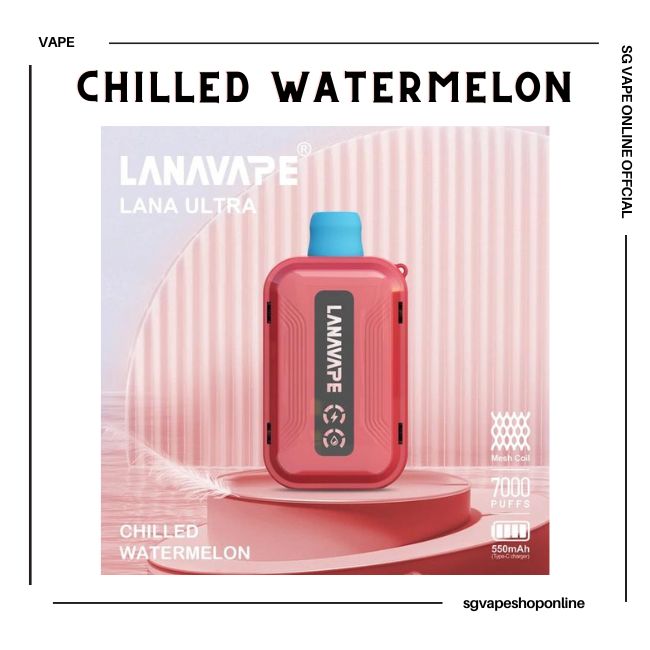 lana-ultra-7000-puff-chilled-watermelon-disposable-vape-shop-singapore