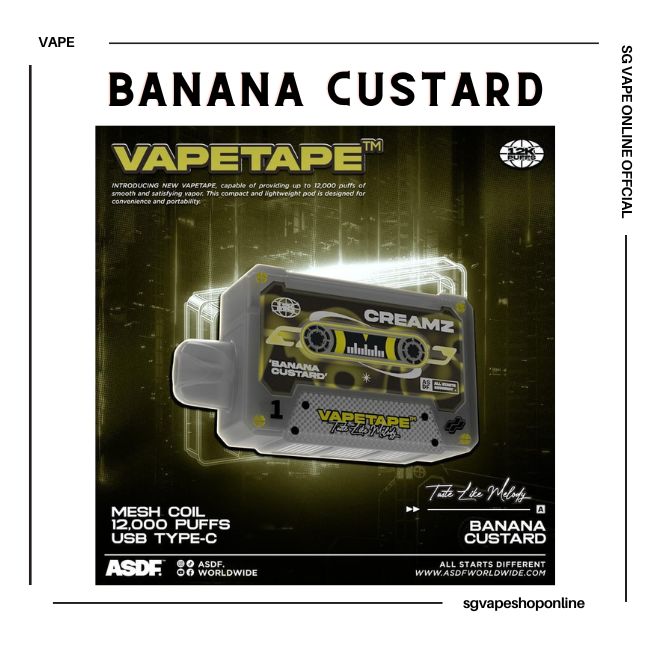 vapetape-12000-puff-banana-custard-disposable-vape-shop-singapore