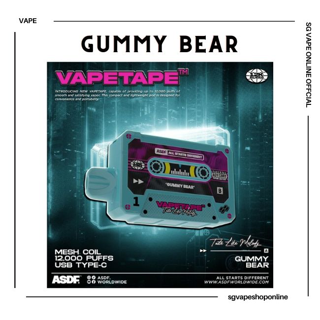 vapetape-12000-puff-gummy-bear-disposable-vape-shop-singapore