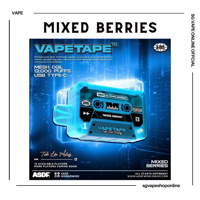 vapetape-12000-puff-mixed-berries-disposable-vape-shop-singapore