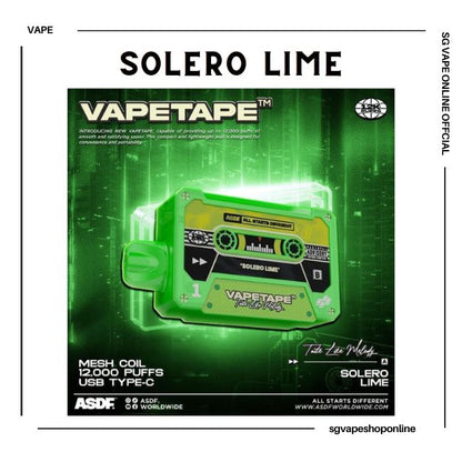 vapetape-12000-puff-solero-lime-disposable-vape-shop-singapore