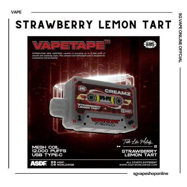 vapetape-12000-puff-strawberry-lemon-tart-disposable-vape-shop-singapore
