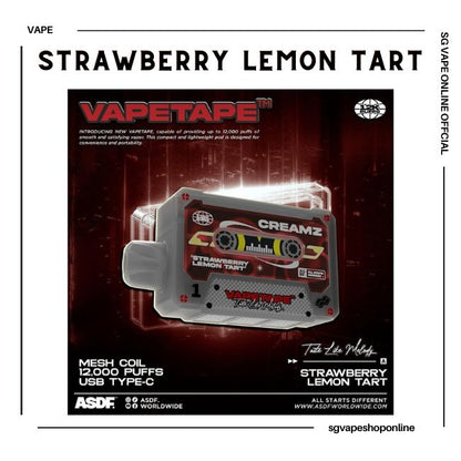vapetape-12000-puff-strawberry-lemon-tart-disposable-vape-shop-singapore