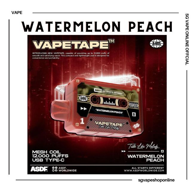 vapetape-12000-puff-watermelon-peach-disposable-vape-shop-singapore